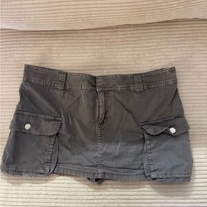 Garage Charcoal Women's Cargo Shorts
